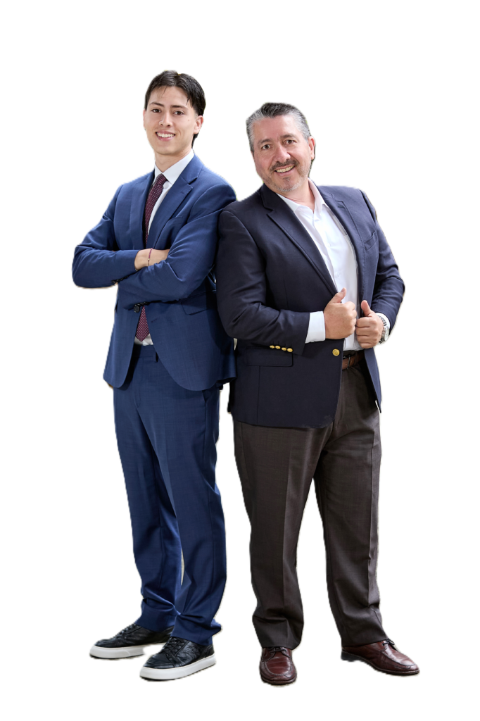 papa y yo elegantes